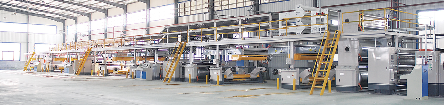 Spot Supplies 3/5/7/ply Corrugated Cardboard Carton Box Production Line Paper Making Machinery