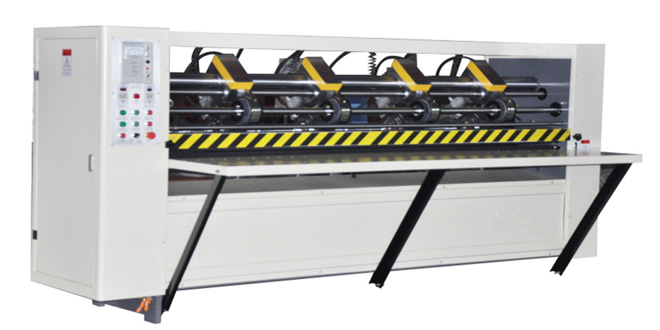Thin Blade Corrugated Paper Box Slitter Scorer Thin Blade Knife Slotter Slitting Machine